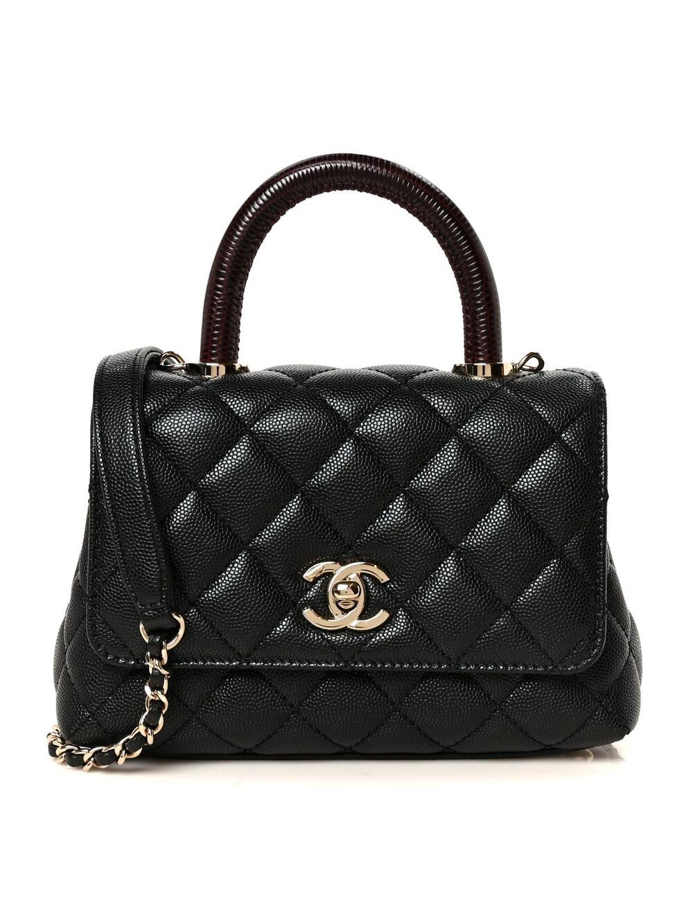 Chanel Caviar Lizard Embossed Quilted #342258C52B